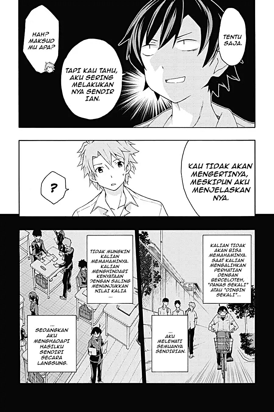Baca Yahari Ore no Seishun Love Come wa Machigatteiru Chapter 8.1 Bahasa Indonesia page 28