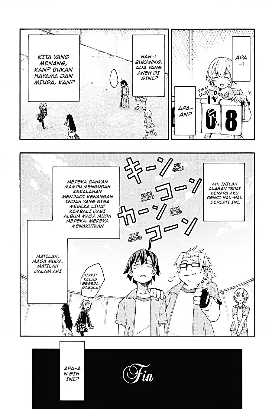 Yahari Ore no Seishun Love Come wa Machigatteiru Chapter 8.2 - Page 6