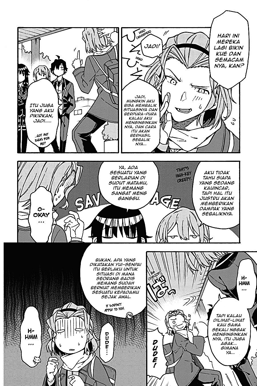 Yahari Ore no Seishun Love Come wa Machigatteiru Chapter 82 - Page 6