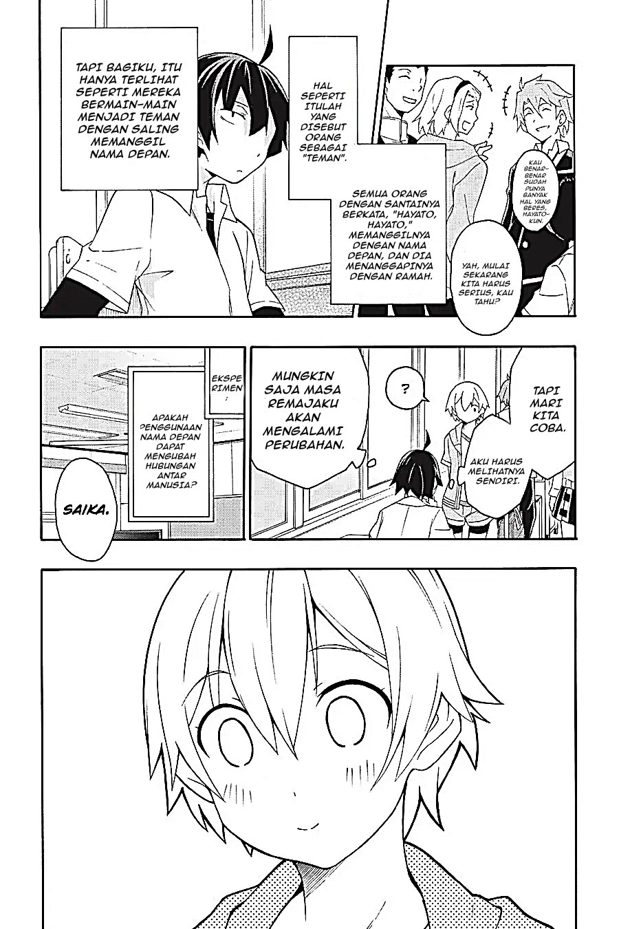 Yahari Ore no Seishun Love Come wa Machigatteiru Chapter 9.1 - Page 8