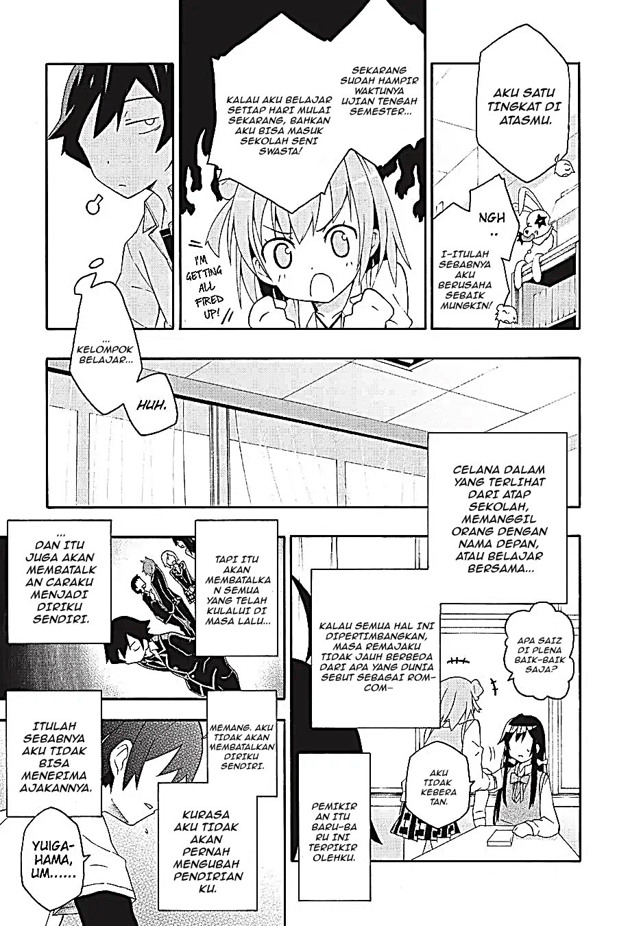 Baca Yahari Ore no Seishun Love Come wa Machigatteiru Chapter 9.2 Bahasa Indonesia page 28