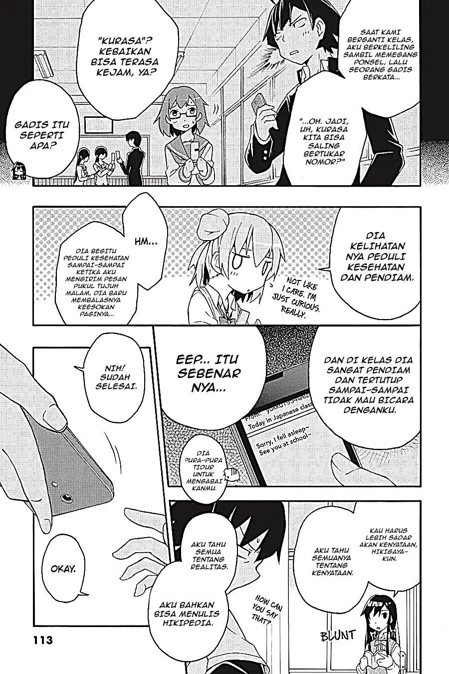 Baca Yahari Ore no Seishun Love Come wa Machigatteiru Chapter 9.2 Bahasa Indonesia page 12
