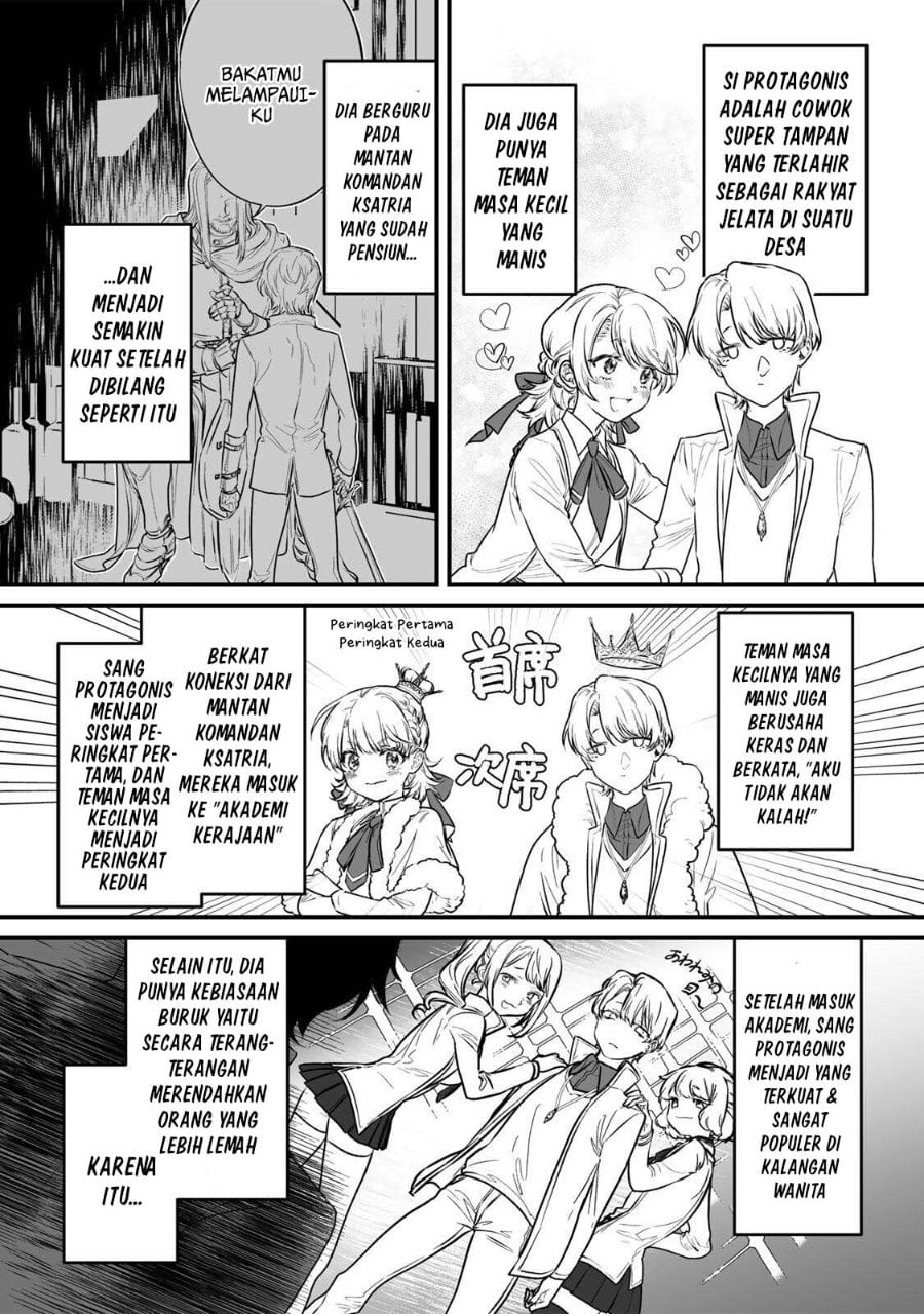 Baca Yami Kakusei Shite Shujinkou ni Bokosareru Kamaseinu ni Hyoui Shita ga Gensaku to Chigaisugite Tomadotteru - Chapter 1 halaman 12