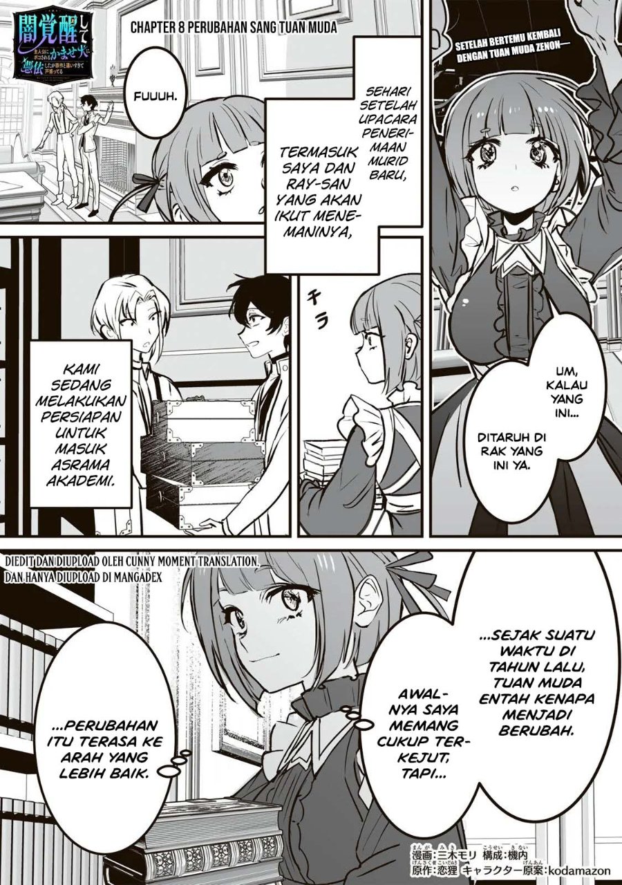 Yami Kakusei Shite Shujinkou ni Bokosareru Kamaseinu ni Hyoui Shita ga Gensaku to Chigaisugite Tomadotteru Chapter 8 - Page 1