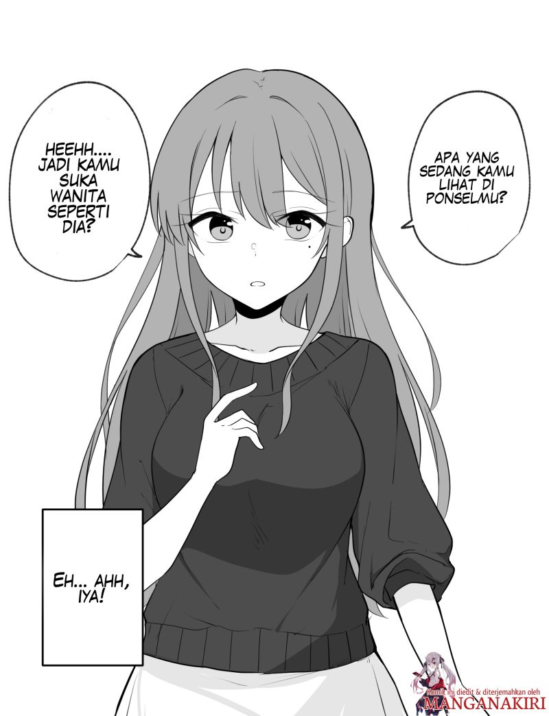 Baca Yandere no You de Yandere ja Nai Chotto Dake Yandere na Onnanoko - Chapter 2 halaman 1