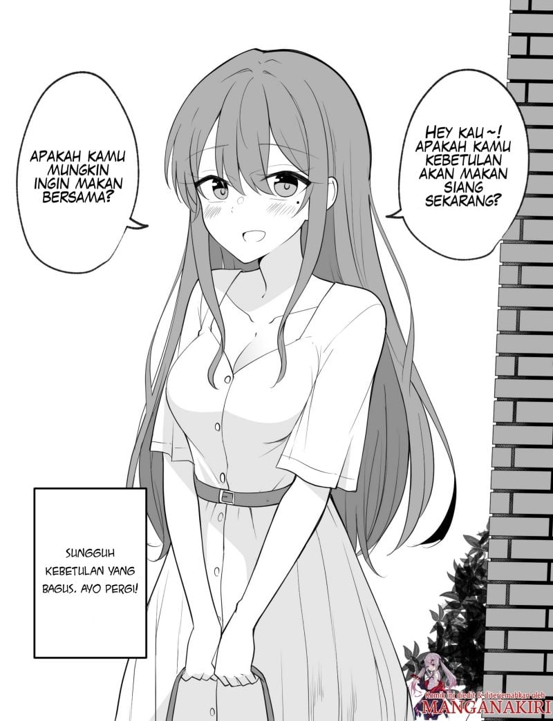 Baca Yandere no You de Yandere ja Nai Chotto Dake Yandere na Onnanoko - Chapter 4 halaman 1