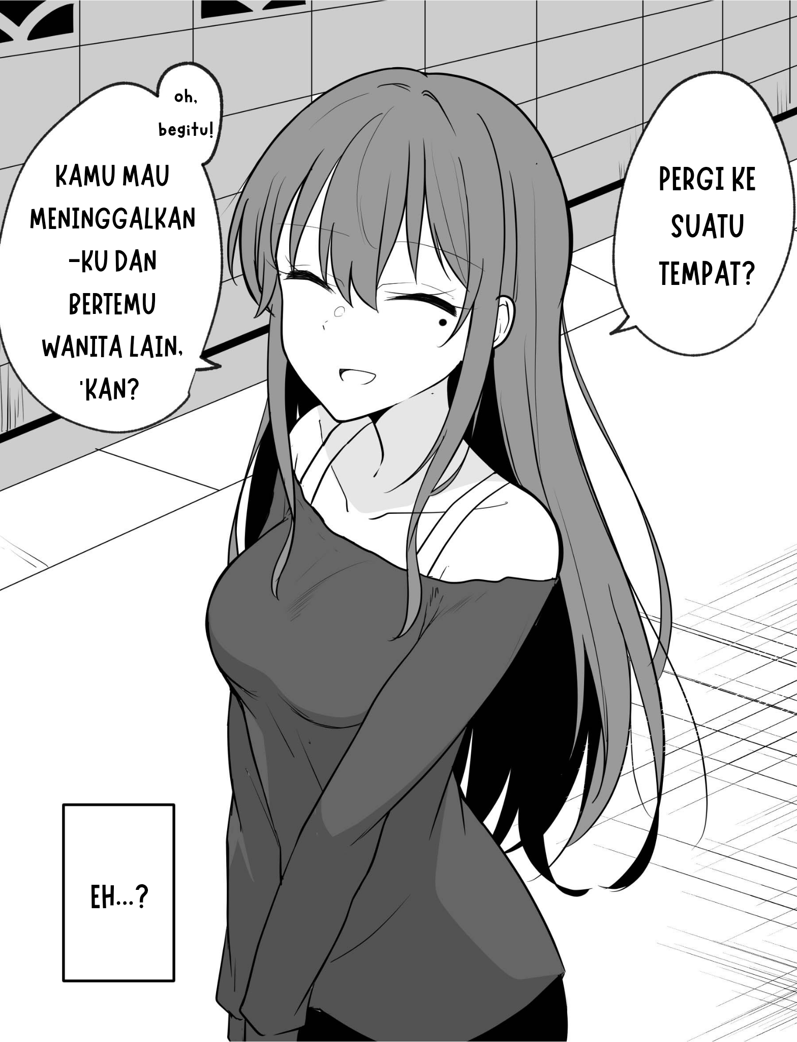 Baca Yandere no You de Yandere ja Nai Chotto Dake Yandere na Onnanoko - Chapter 6 halaman 2