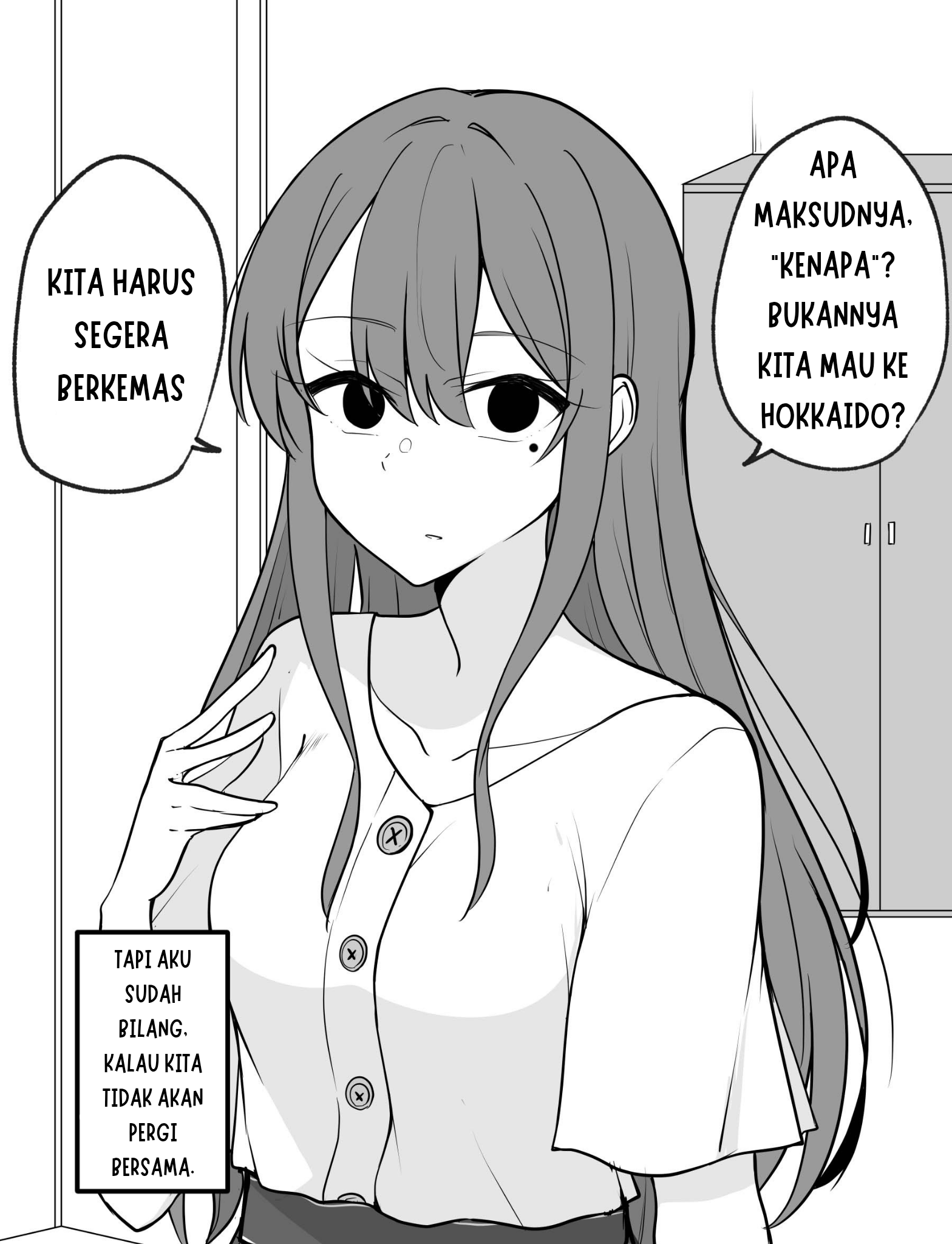 Baca Yandere no You de Yandere ja Nai Chotto Dake Yandere na Onnanoko - Chapter 7 halaman 2