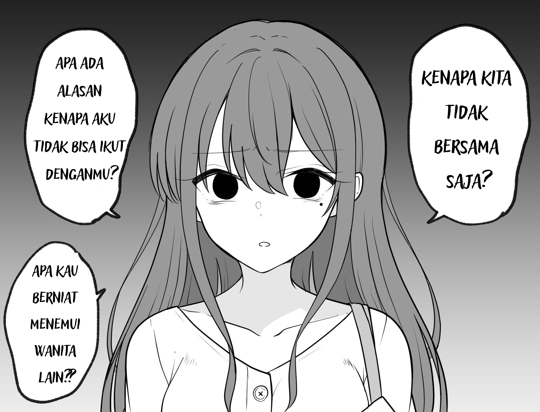 Baca Yandere no You de Yandere ja Nai Chotto Dake Yandere na Onnanoko - Chapter 7 halaman 3