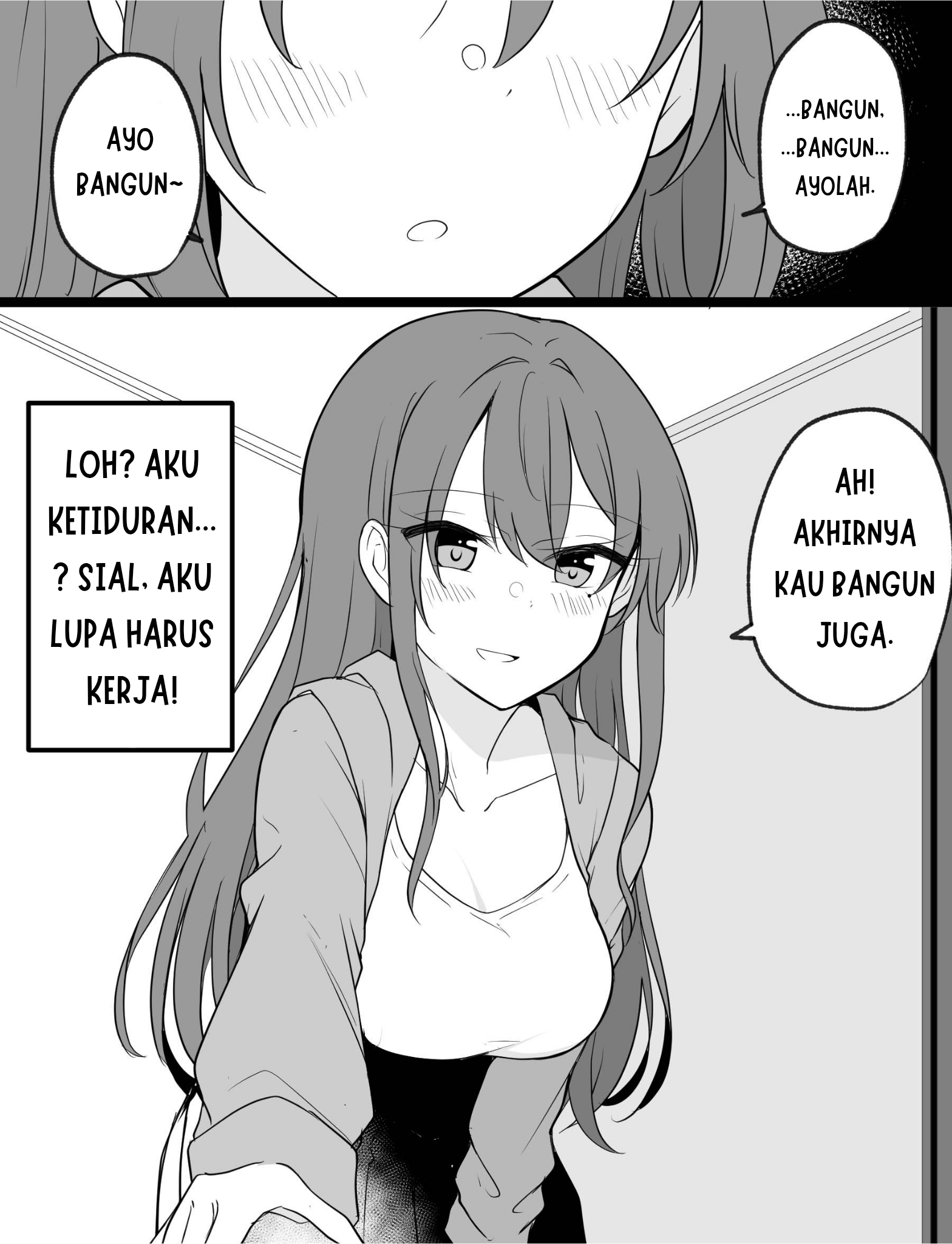 Baca Yandere no You de Yandere ja Nai Chotto Dake Yandere na Onnanoko - Chapter 8 halaman 1
