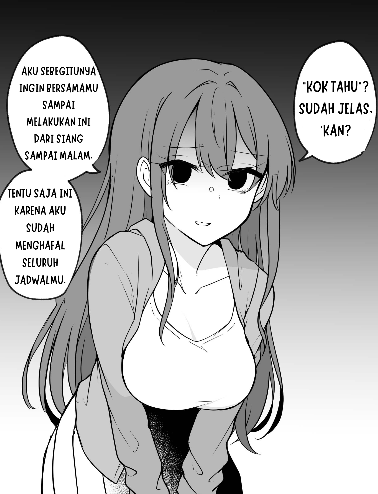 Baca Yandere no You de Yandere ja Nai Chotto Dake Yandere na Onnanoko - Chapter 8 halaman 3