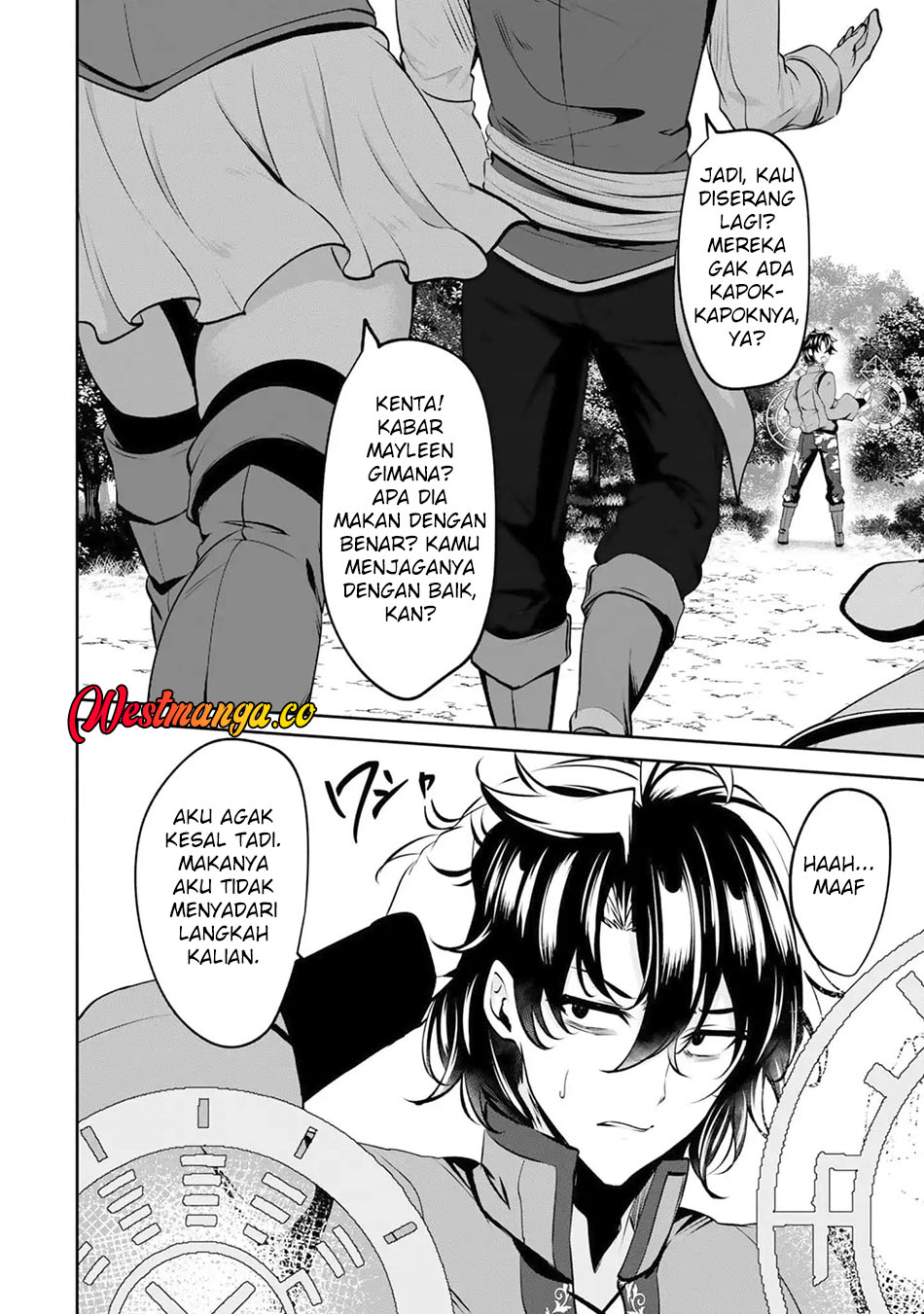 Baca Yasagure Shoukansha wa Ugokanai Chapter 3 Bahasa Indonesia page 56
