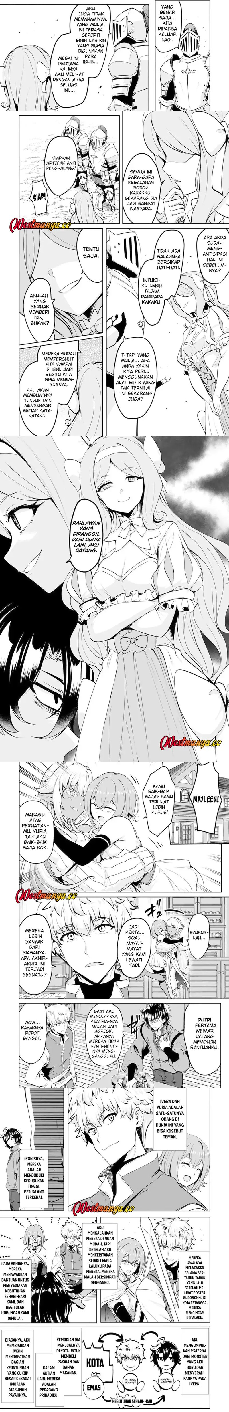 Baca Yasagure Shoukansha wa Ugokanai Chapter 4 Bahasa Indonesia page 8