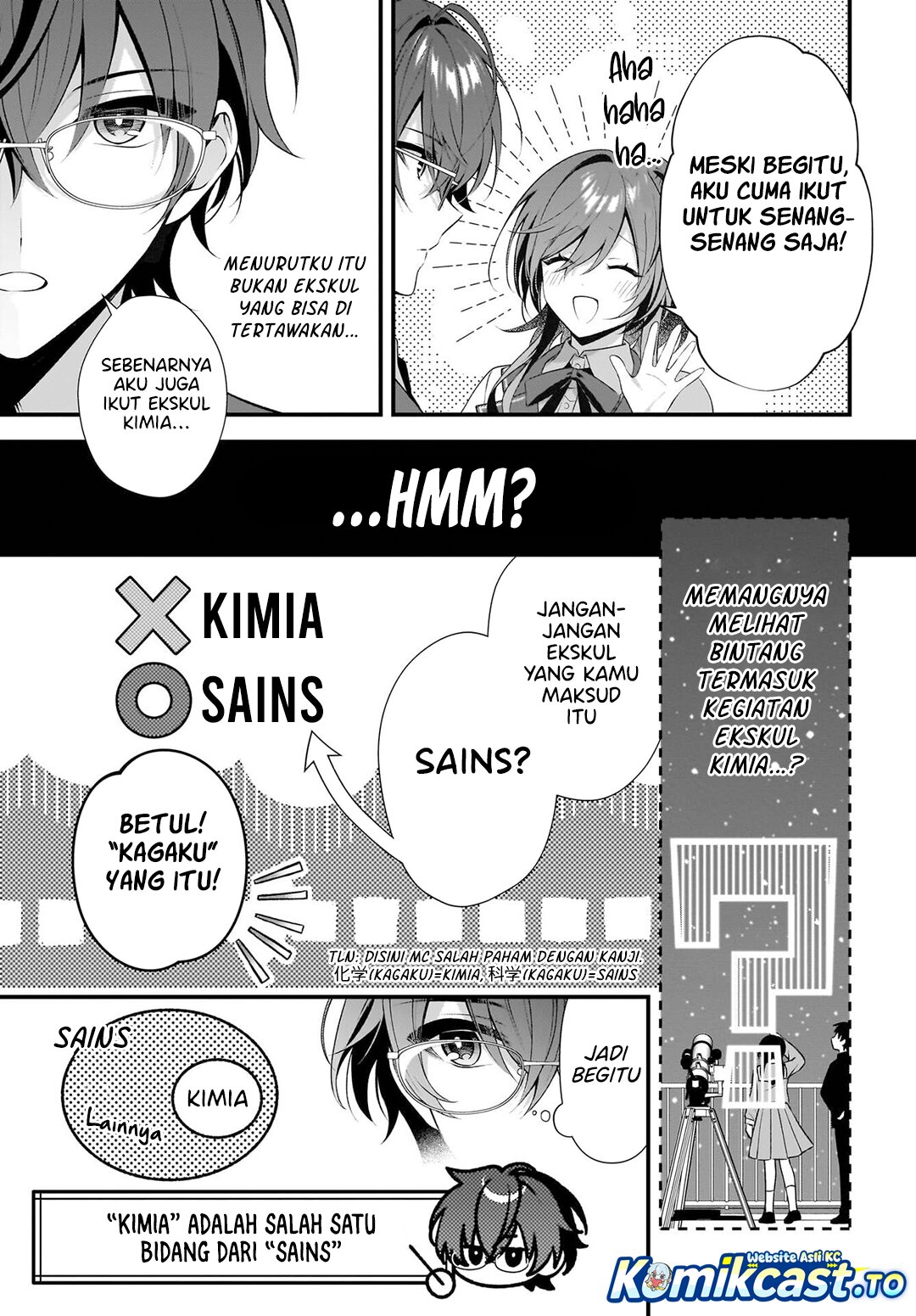 Baca Yotte, Hatsukoi wa Shoumei sareta. Delta to Gamma no Rigakubu Note - Chapter 1 halaman 22