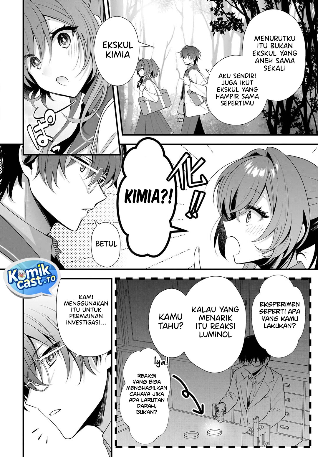 Baca Yotte, Hatsukoi wa Shoumei sareta. Delta to Gamma no Rigakubu Note - Chapter 1 halaman 23