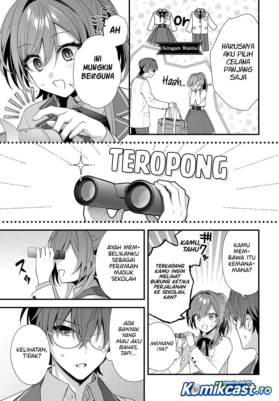 Baca Yotte, Hatsukoi wa Shoumei sareta. Delta to Gamma no Rigakubu Note - Chapter 1 halaman 45