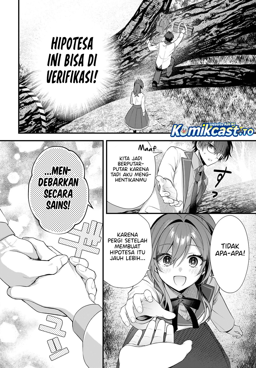 Baca Yotte, Hatsukoi wa Shoumei sareta. Delta to Gamma no Rigakubu Note - Chapter 1 halaman 52