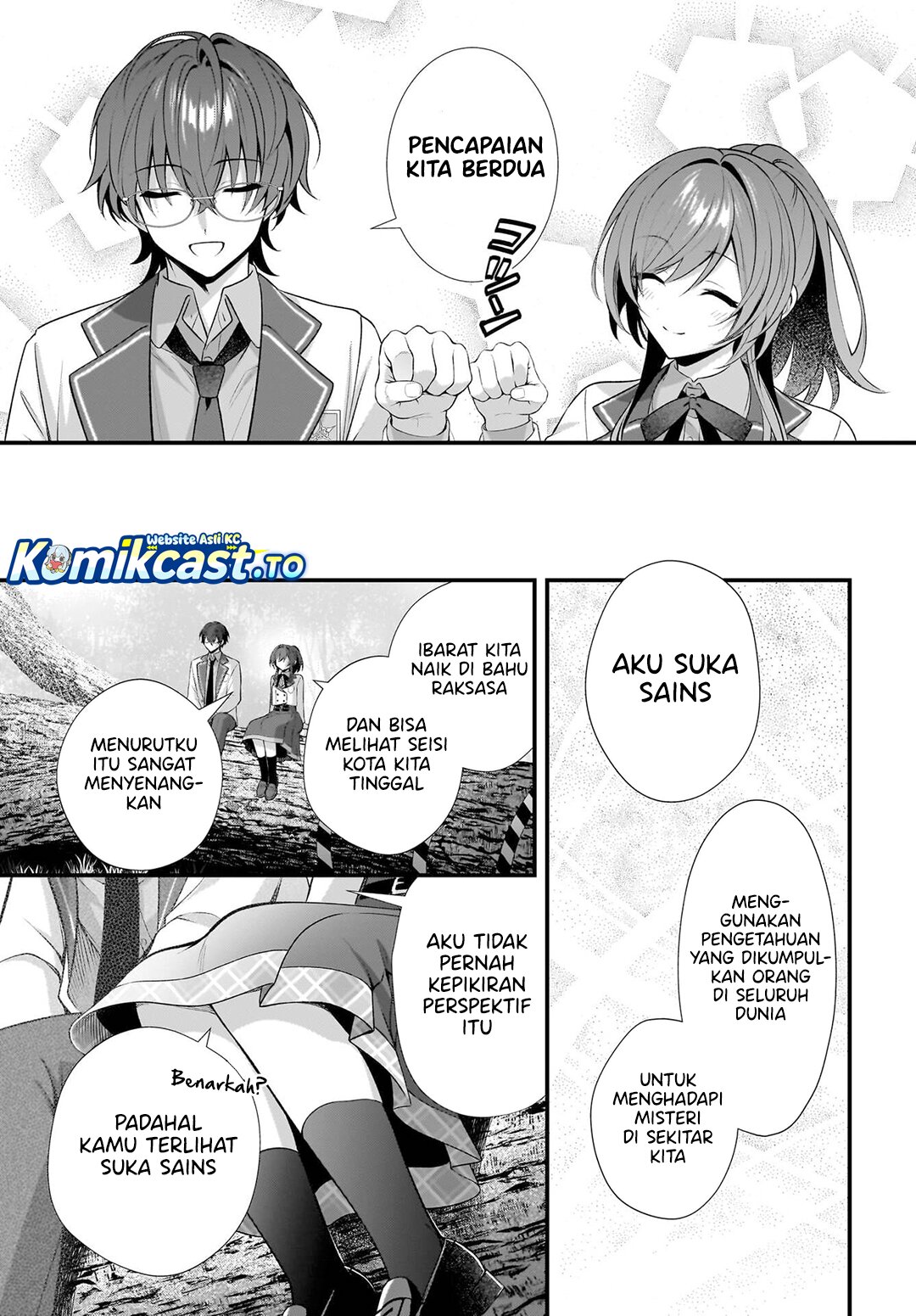 Baca Yotte, Hatsukoi wa Shoumei sareta. Delta to Gamma no Rigakubu Note - Chapter 1 halaman 56