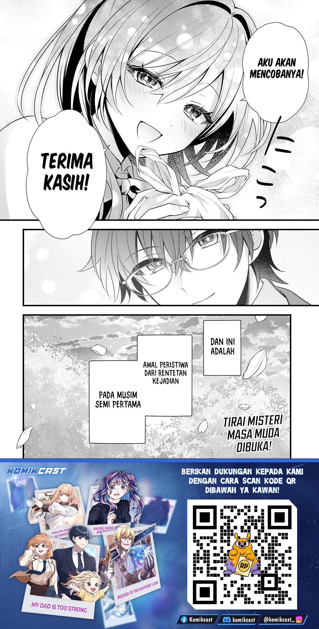 Baca Yotte, Hatsukoi wa Shoumei sareta. Delta to Gamma no Rigakubu Note - Chapter 1 halaman 59