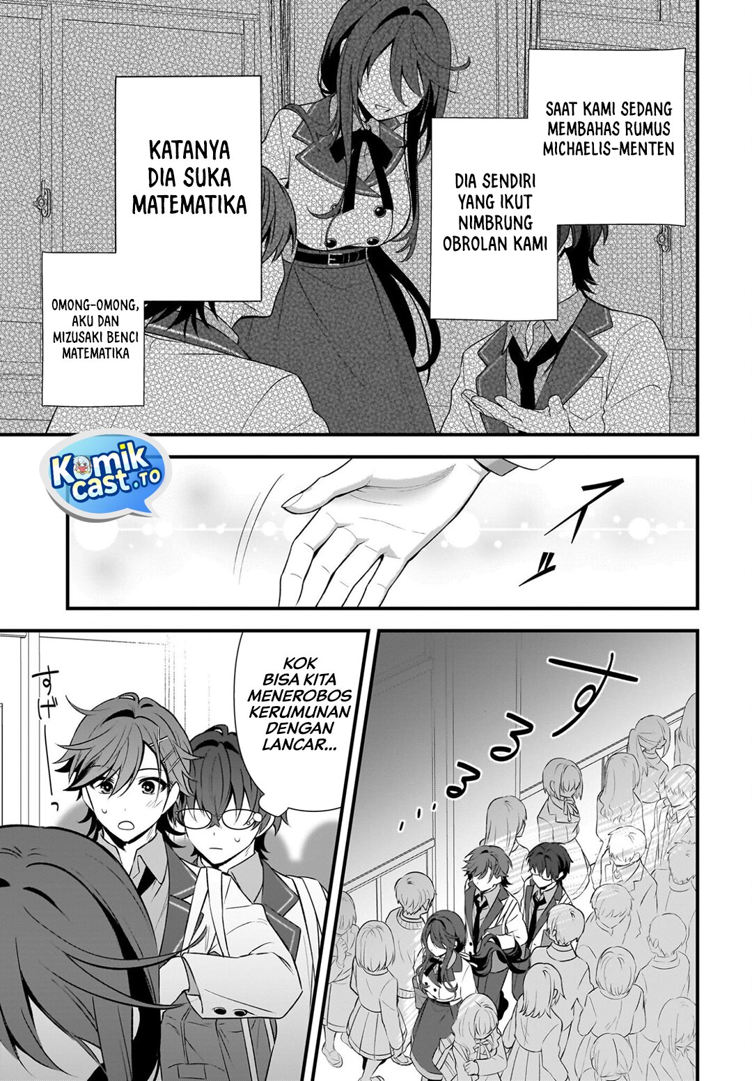 Baca Yotte, Hatsukoi wa Shoumei sareta. Delta to Gamma no Rigakubu Note - Chapter 3 halaman 18