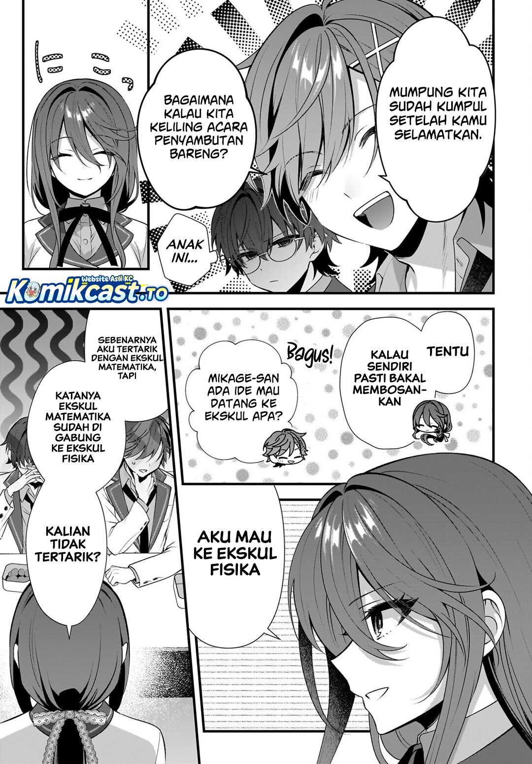 Baca Yotte, Hatsukoi wa Shoumei sareta. Delta to Gamma no Rigakubu Note - Chapter 3 halaman 22
