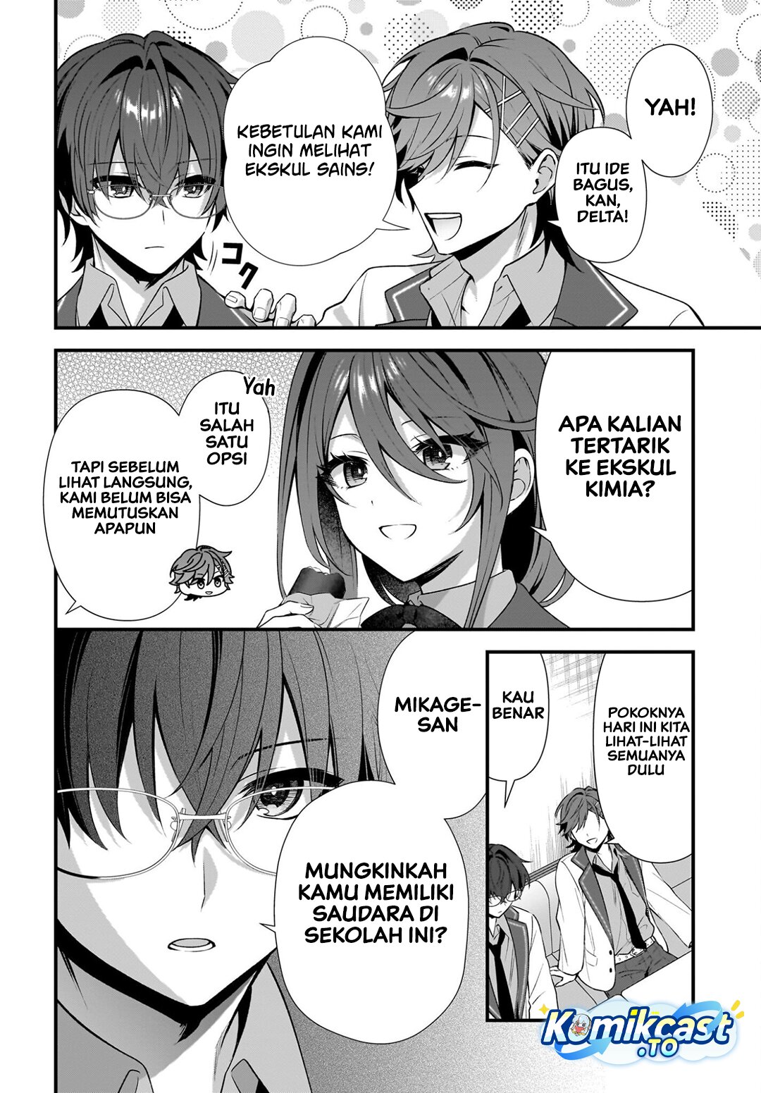 Baca Yotte, Hatsukoi wa Shoumei sareta. Delta to Gamma no Rigakubu Note - Chapter 3 halaman 23