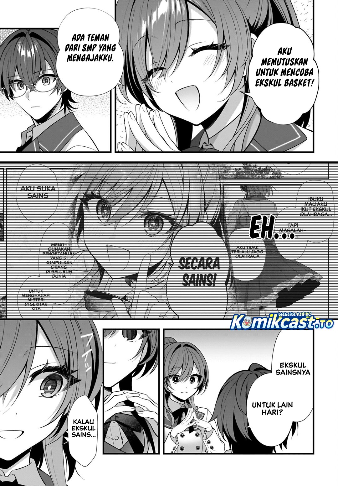 Baca Yotte, Hatsukoi wa Shoumei sareta. Delta to Gamma no Rigakubu Note - Chapter 3 halaman 8