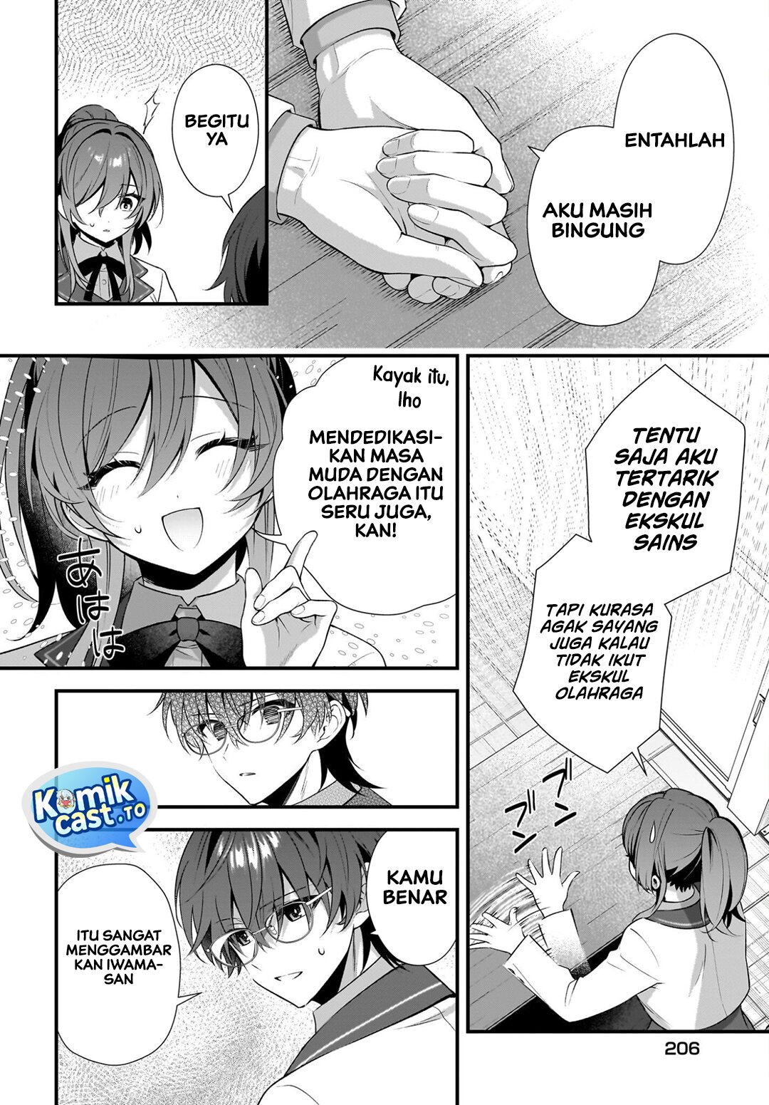 Baca Yotte, Hatsukoi wa Shoumei sareta. Delta to Gamma no Rigakubu Note - Chapter 3 halaman 9