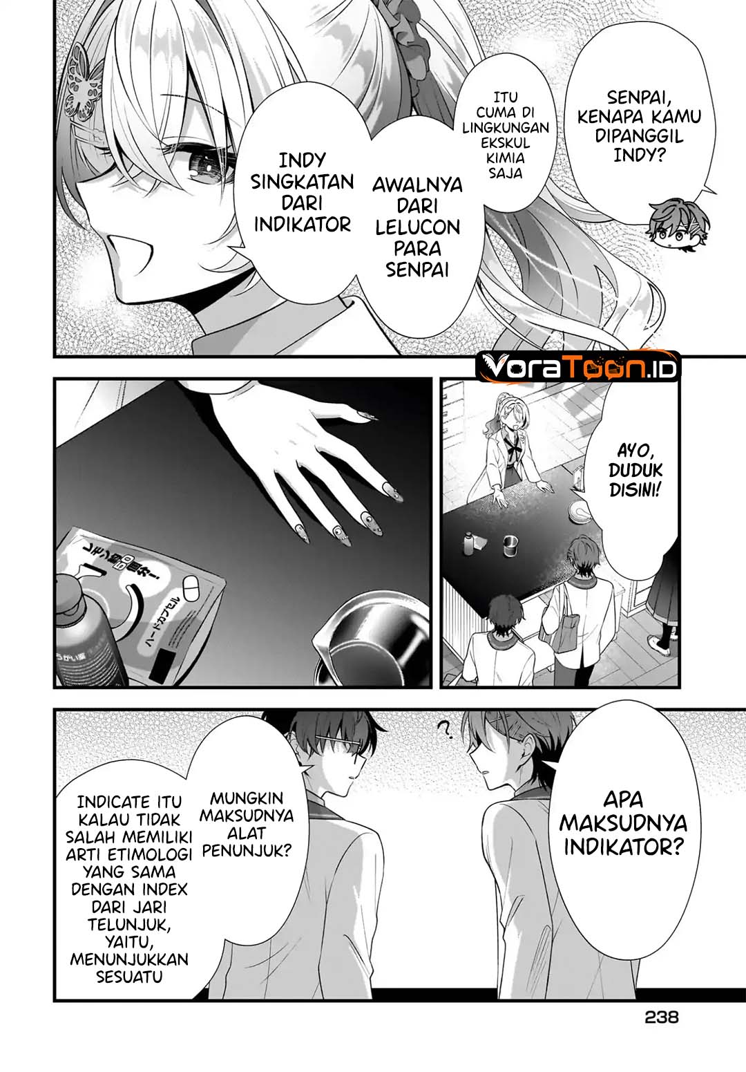 Yotte, Hatsukoi wa Shoumei sareta. Delta to Gamma no Rigakubu Note Chapter 4 - Page 11
