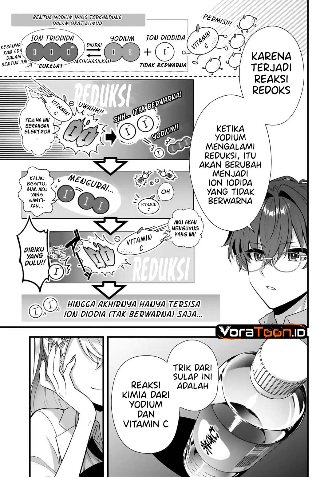 Yotte, Hatsukoi wa Shoumei sareta. Delta to Gamma no Rigakubu Note Chapter 4 - Page 18