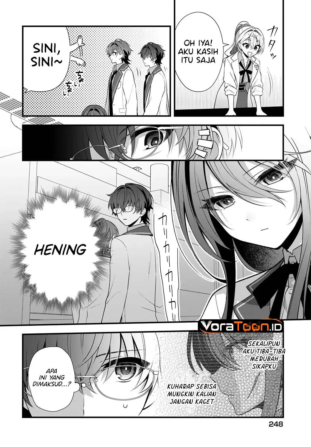 Yotte, Hatsukoi wa Shoumei sareta. Delta to Gamma no Rigakubu Note Chapter 4 - Page 21