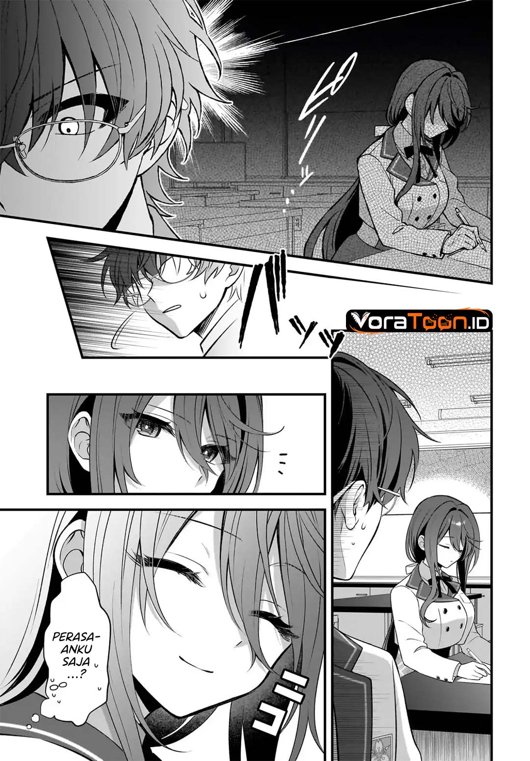 Yotte, Hatsukoi wa Shoumei sareta. Delta to Gamma no Rigakubu Note Chapter 4 - Page 26