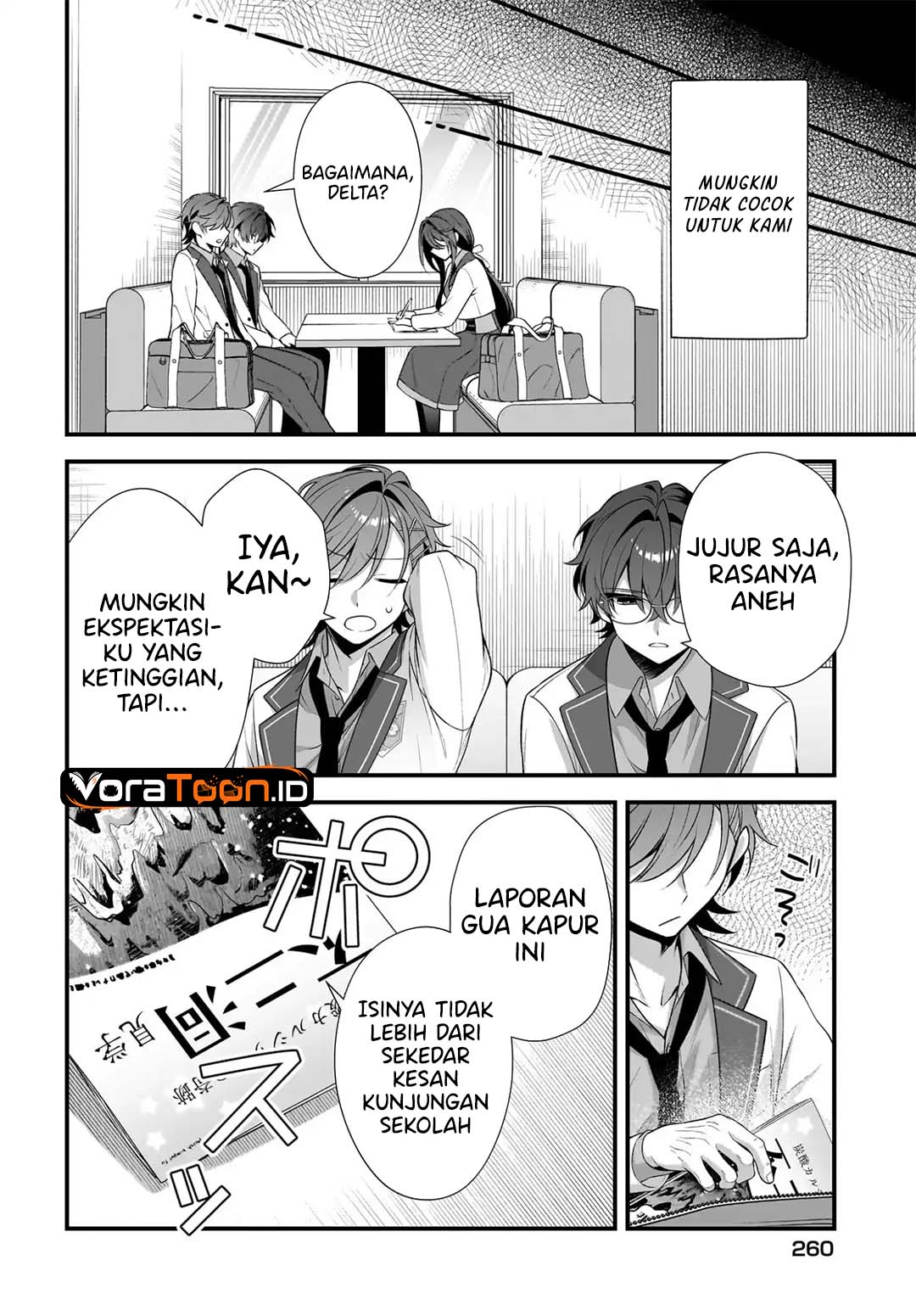 Yotte, Hatsukoi wa Shoumei sareta. Delta to Gamma no Rigakubu Note Chapter 4 - Page 33