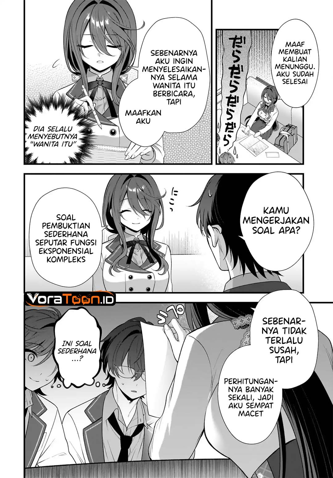 Yotte, Hatsukoi wa Shoumei sareta. Delta to Gamma no Rigakubu Note Chapter 4 - Page 37
