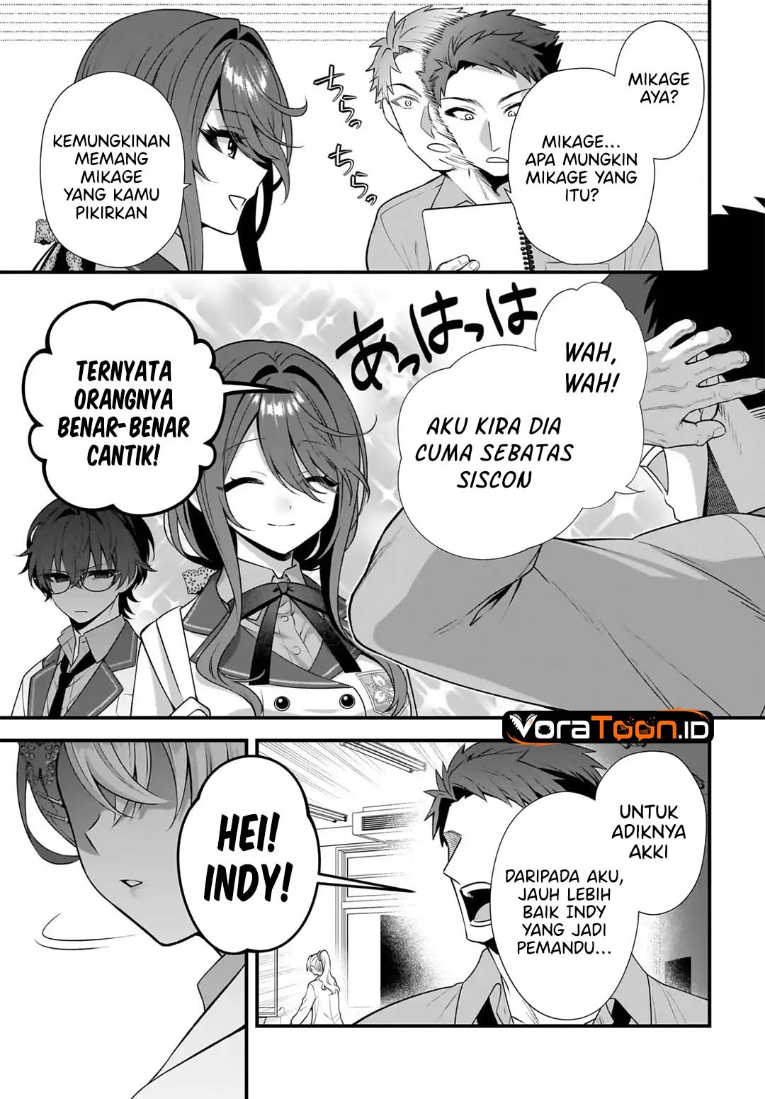 Yotte, Hatsukoi wa Shoumei sareta. Delta to Gamma no Rigakubu Note Chapter 4 - Page 6
