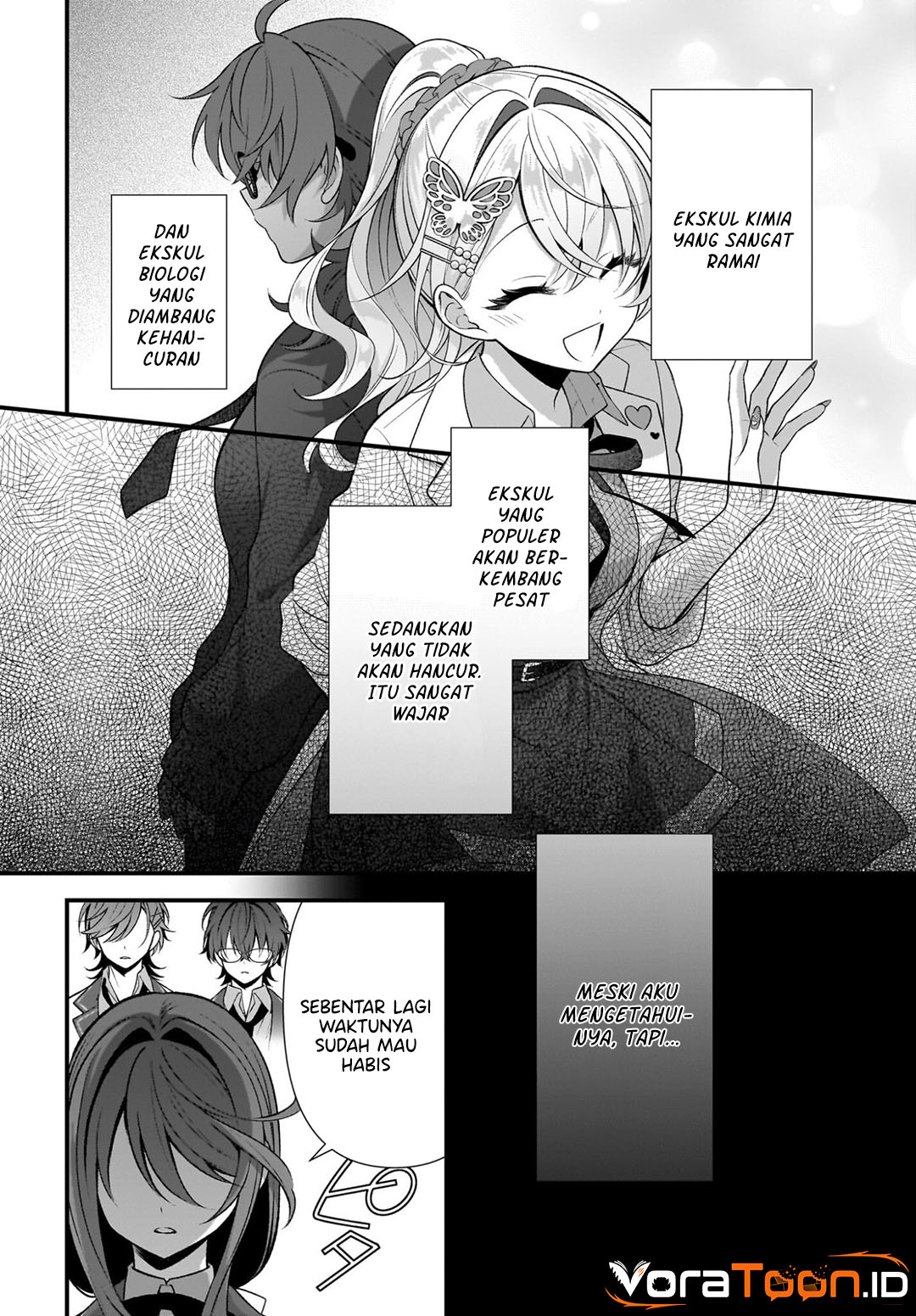 Halaman 27 dari Yotte, Hatsukoi wa Shoumei sareta. Delta to Gamma no Rigakubu Note Chapter 5