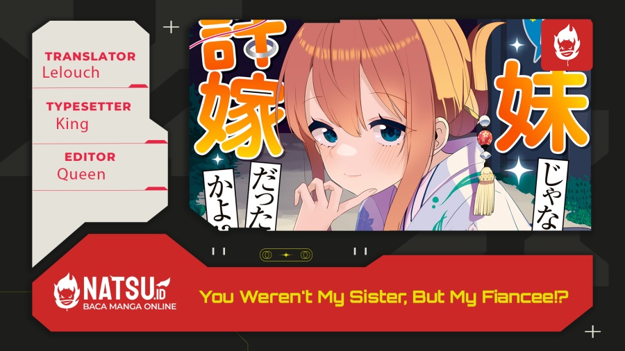 Baca Omae Imouto Janakute Iinazuke Datta no ka yo!? - Chapter 18 halaman 1