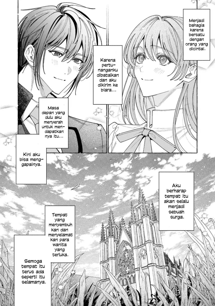 Baca Youkoso Shuudouin e, Koko wa Tsuihou sareta Onna-tachi no Rakuen yo - Chapter 3 halaman 23