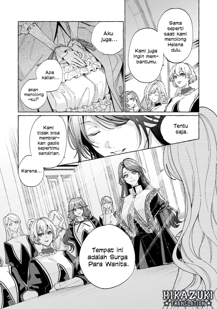 Baca Youkoso Shuudouin e, Koko wa Tsuihou sareta Onna-tachi no Rakuen yo - Chapter 4 halaman 19