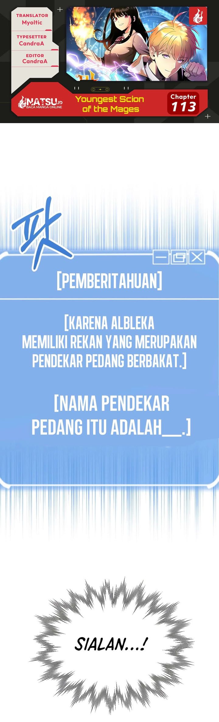 Baca Youngest Scion of the Mages - Chapter 113 halaman 1