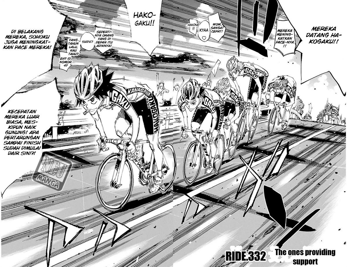 Baca Yowamushi Pedal - Chapter 332 halaman 3