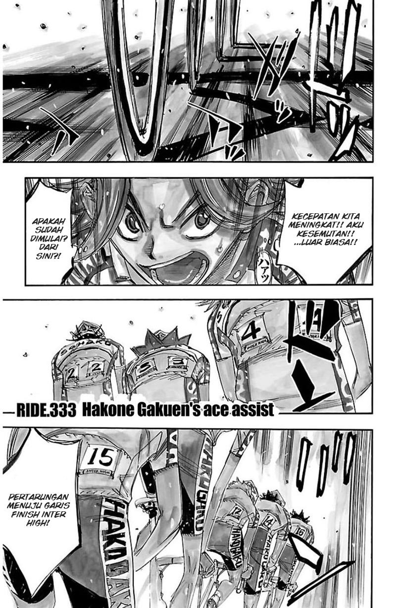 Baca Yowamushi Pedal - Chapter 333 halaman 2