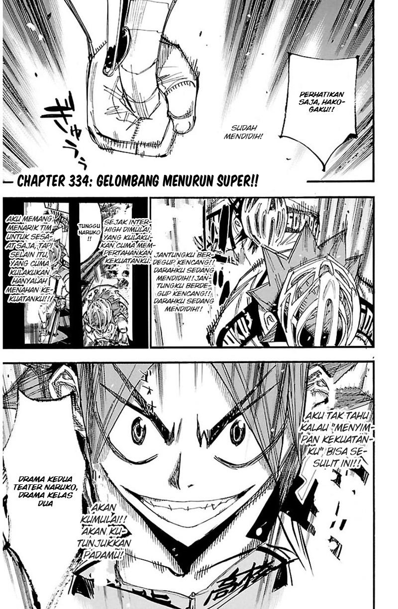 Baca Yowamushi Pedal - Chapter 334 halaman 2