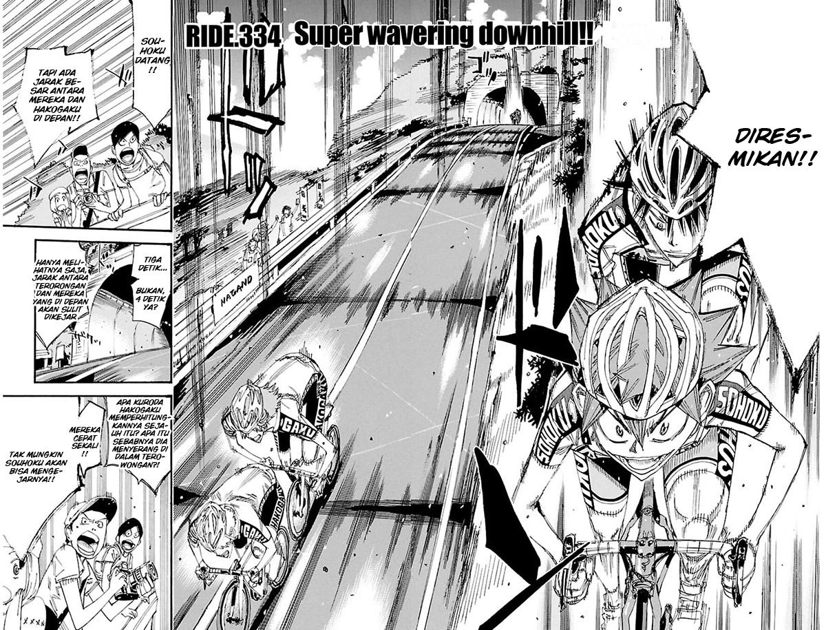 Baca Yowamushi Pedal - Chapter 334 halaman 3