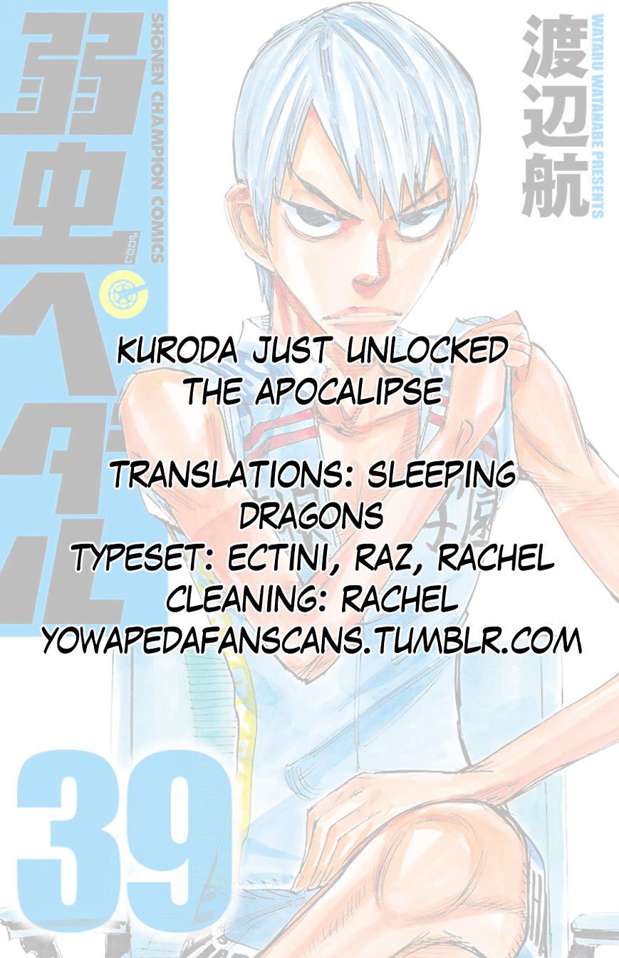 Baca Yowamushi Pedal - Chapter 336 halaman 20