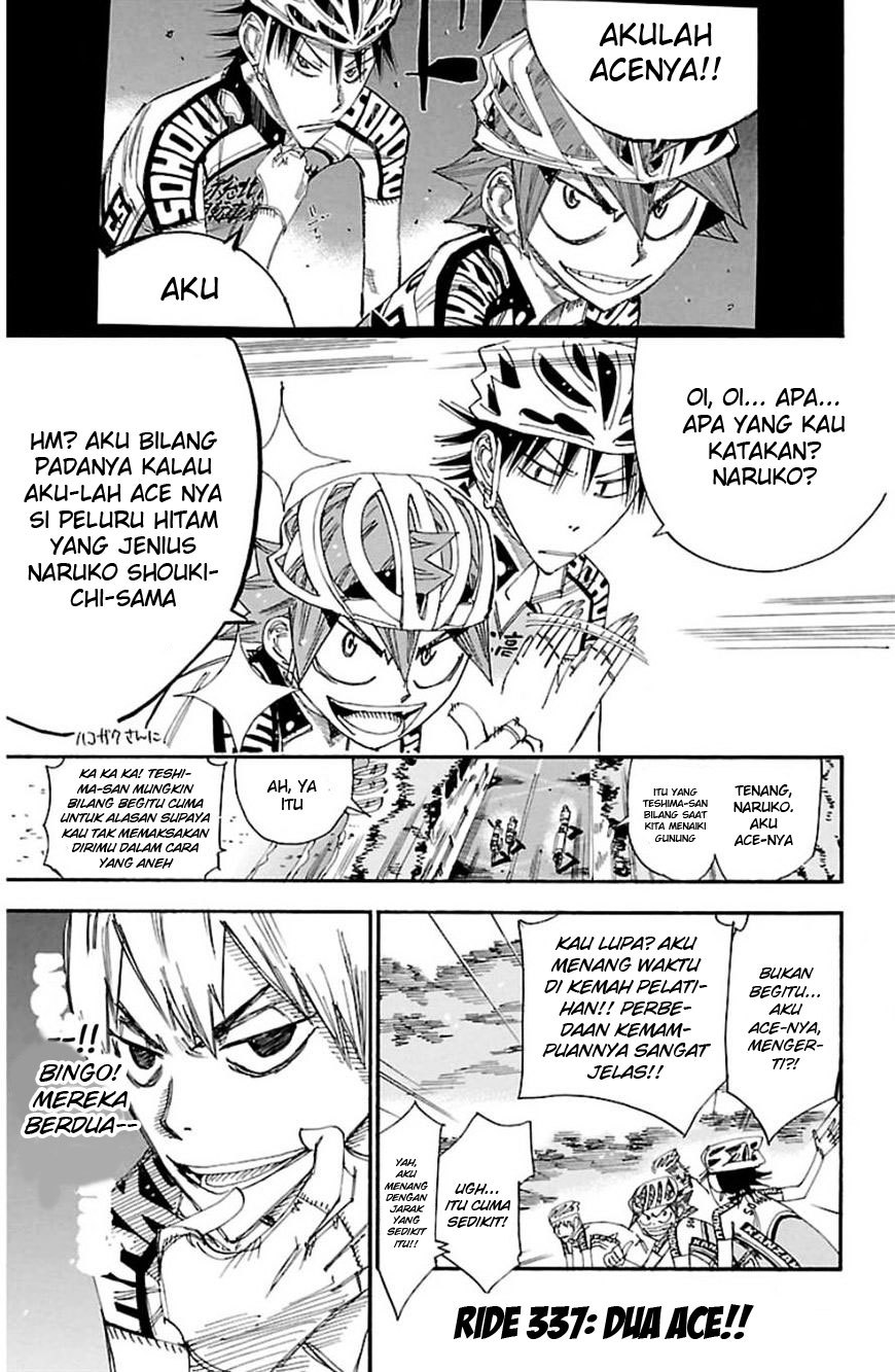 Baca Yowamushi Pedal - Chapter 337 halaman 2