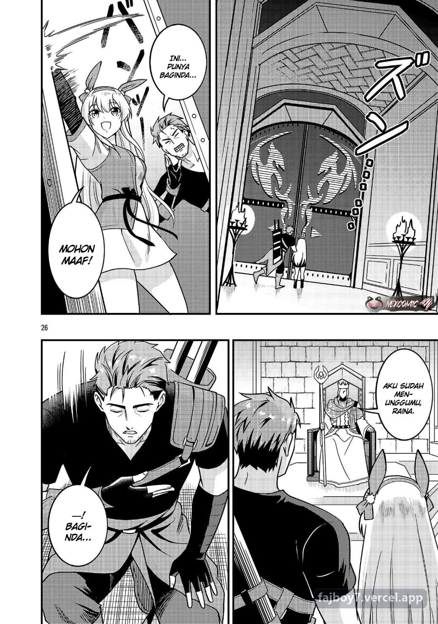 Baca Yuusha ni Narenakatta Ossan Kyuuhei, Jinrui no Shugosha to Naru Chapter 1.2 Bahasa Indonesia page 24