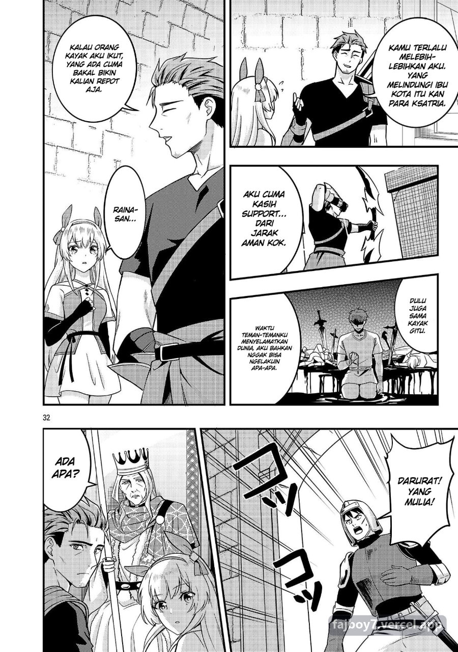 Baca Yuusha ni Narenakatta Ossan Kyuuhei, Jinrui no Shugosha to Naru Chapter 1.2 Bahasa Indonesia page 36