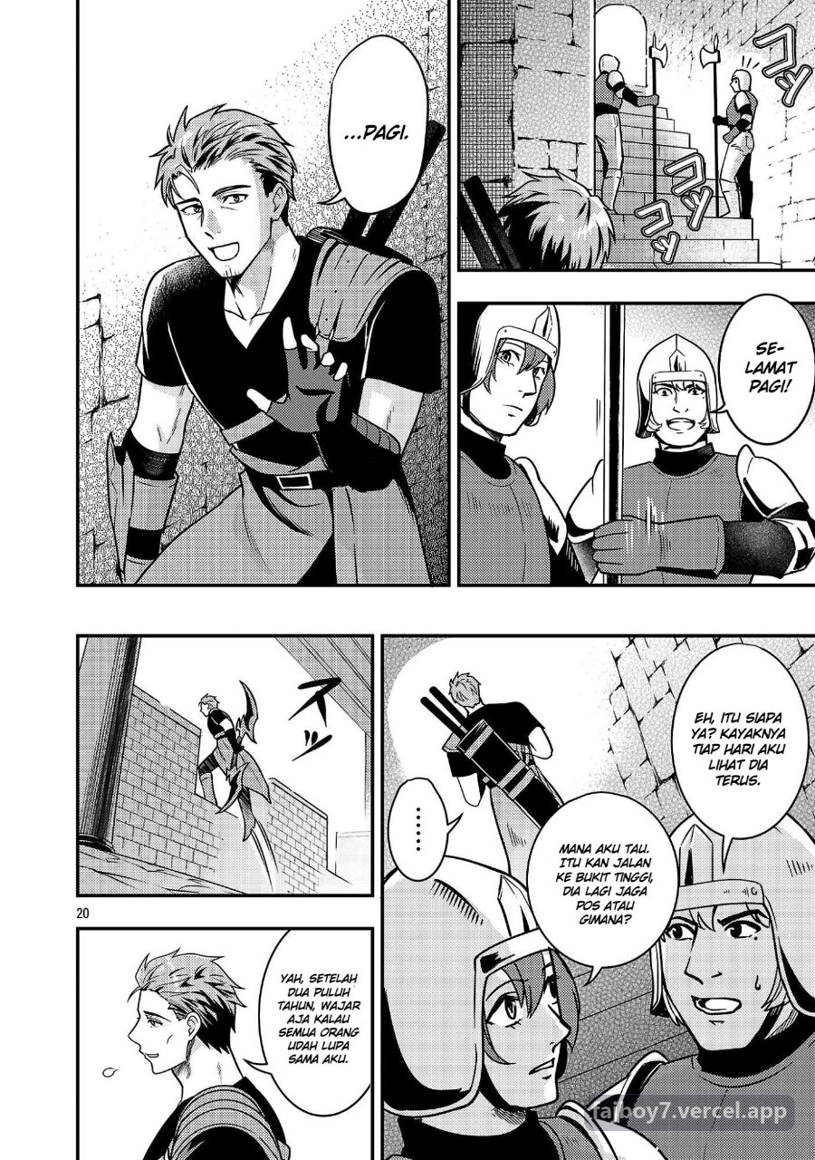 Baca Yuusha ni Narenakatta Ossan Kyuuhei, Jinrui no Shugosha to Naru Chapter 1.2 Bahasa Indonesia page 12