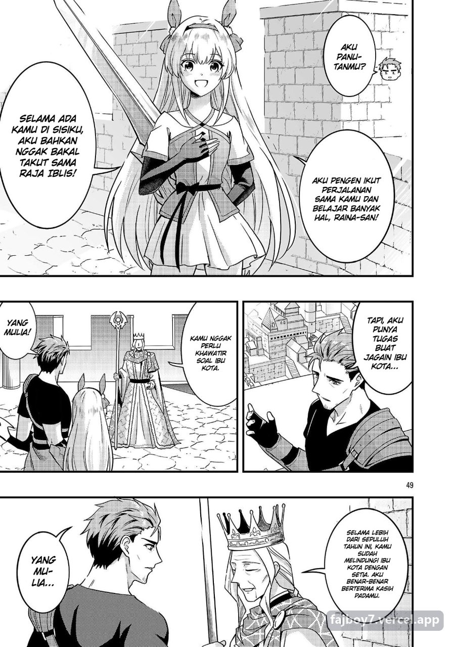 Baca Yuusha ni Narenakatta Ossan Kyuuhei, Jinrui no Shugosha to Naru Chapter 1.3 Bahasa Indonesia page 32
